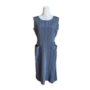 Vintage 50s Dress with Rhinestone Detail Medium/Large